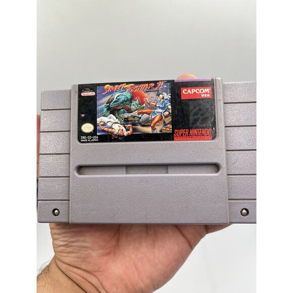Street Fighter II (Super Nintendo, SNES) - Authentic, Tested - Fast Shipping - Picture 6 of 6